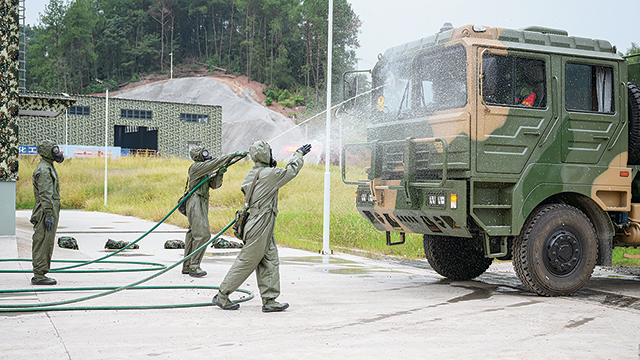 武警重慶總隊機動支隊嚴實訓風演風考風